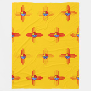 Cobertor De Velo Cultura Nativa Americana - Símbolo Kachina Zia 2