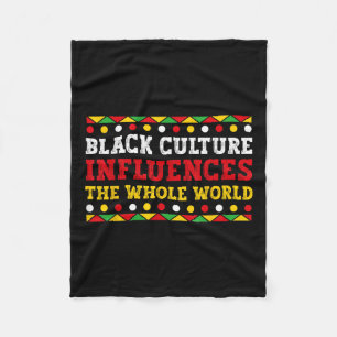 Cobertor De Velo Cultura Negra Influencia Todo O Mundo Negra Seu