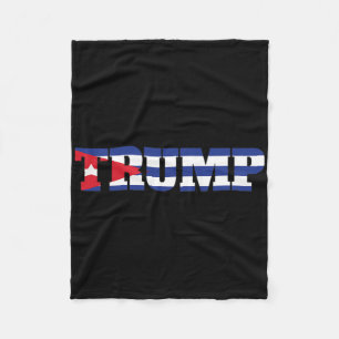 Cobertor De Velo Cun Apoiador Trump Bandeira Nacional Havana Cu Par