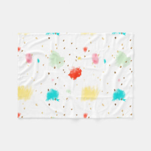 Cobertor De Velo Cupcake PixDezines Sprinkles/Faux Dourado