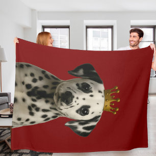 Cobertor De Velo Cupido Dalmático em Dourada Coroa