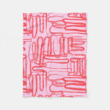 Curva Rosa Ondulada Abstrata Moderna