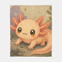 Cute Axolote Kawaii