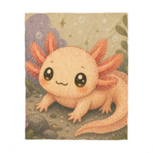 Cute Axolote Kawaii