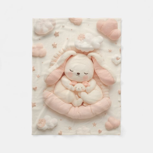 Cobertor De Velo Cute Baby Animals Blanket (Frente)