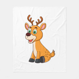 Cobertor De Velo Cute Deer