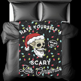 Cobertor De Velo Cute Engraçado Tenha Um Natal Assustador