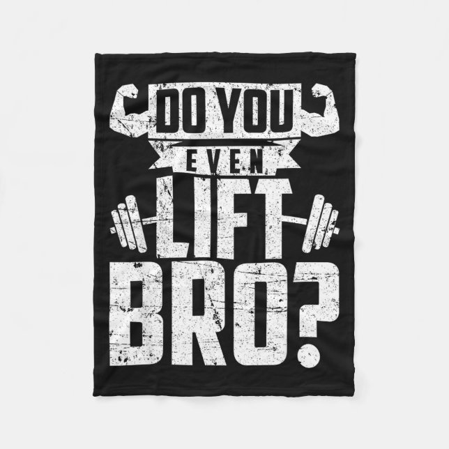Cobertor De Velo Cute Even Lift Bro Ginásio (Frente)