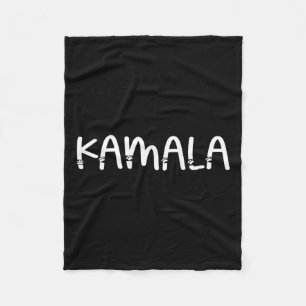 Cobertor De Velo Cute Kamala Cat - Letra Legal Kamala Design