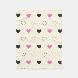 Cobertor De Velo Cute Simple Heart Pattern