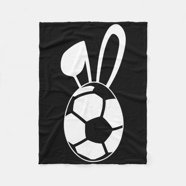 Cobertor De Velo Cute Soccer Egg Shirt - Soccer Easter Egg Gift  (Frente)