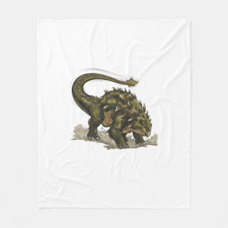 Cobertor De Velo Cute Stegosaurus