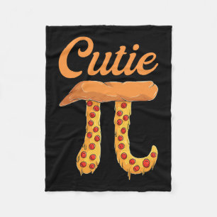 Cobertor De Velo Cutie Pizza Pi Day Vintage Retro Math Lover
