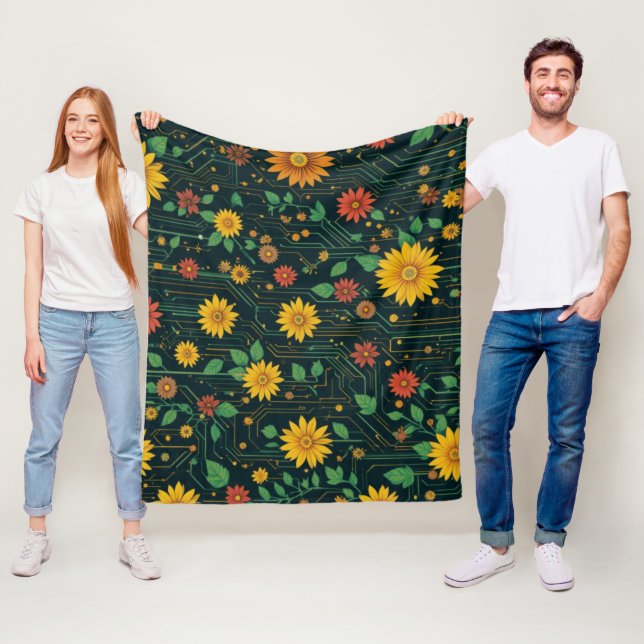 Cobertor De Velo Cyber Bloom (In Situ)