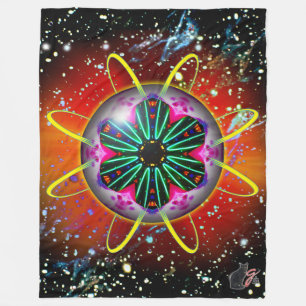 Cobertor De Velo Cyclon Orbz Fleece Blanket