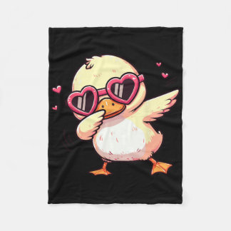 Cobertor De Velo Dabbing Dance Duck Heart Sungles 