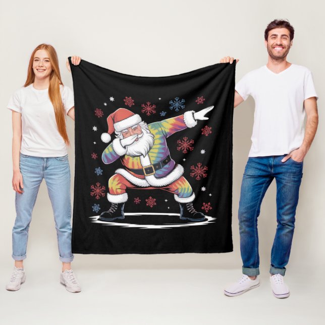 Cobertor De Velo Dabbing Natal Papai Noel Ugly Christmas Xmas (In Situ)
