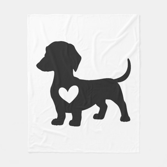 Cobertor De Velo Dachshund      (Frente)