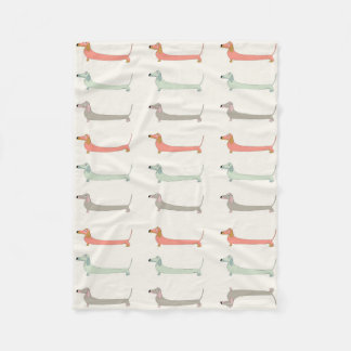 Cobertor De Velo Dachshund Cozy Throw