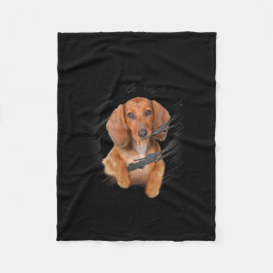 Cobertor De Velo Dachshund Lover Cute Dachshund