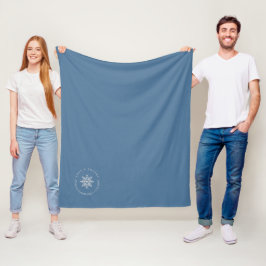 Cobertor De Velo Dádivas de Casamento de Inverno Azul Empoeirado pa