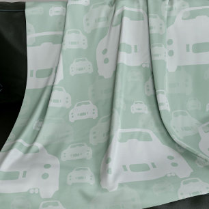 Cobertor De Velo Dados do padrão do carro Emerald Green Figaro