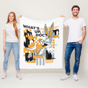 Cobertor De Velo DAFFY DUCK™ & INSETOS BUNNY™ Glitch