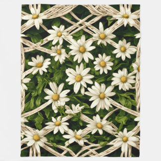 Cobertor De Velo Daisy Dream Fleece Blanket - Large