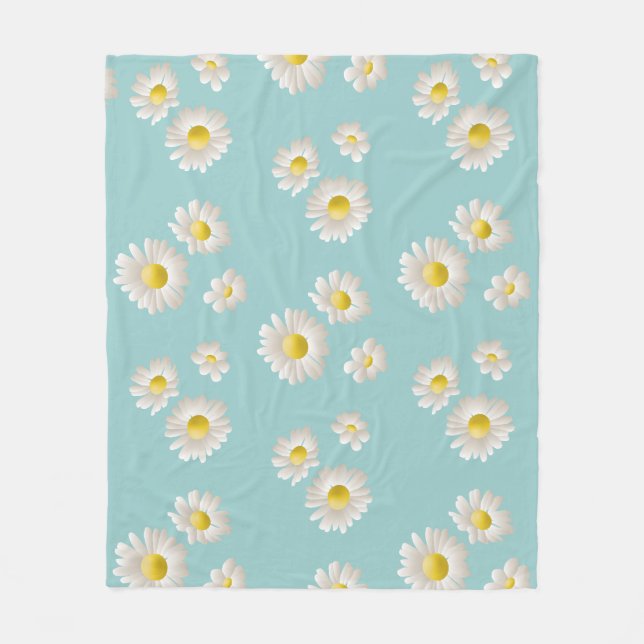 Cobertor De Velo Daisy Flower (Frente)