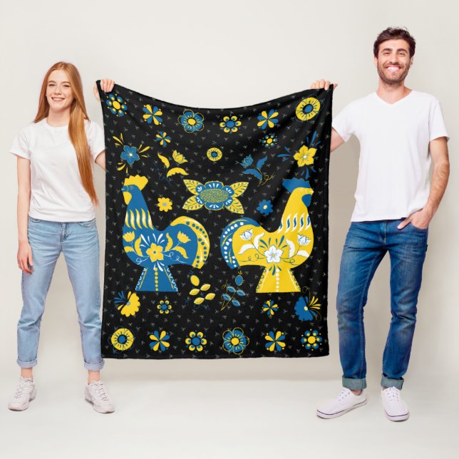 Cobertor De Velo Dala Rooster sueco (In Situ)