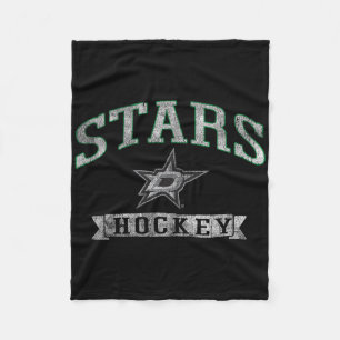 Cobertor De Velo Dallas Stars Hóquei Vintage Dark Heather Oficial