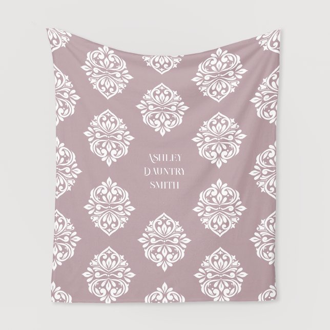 Cobertor De Velo Damask Regency Classic Rosa Pálido (Criador carregado)