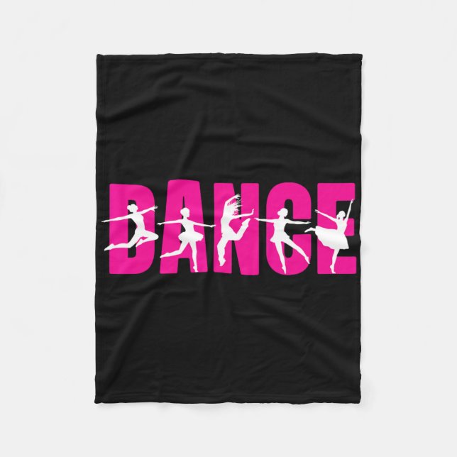 Cobertor De Velo Dança - Dançarino Dançarino Lover (Frente)