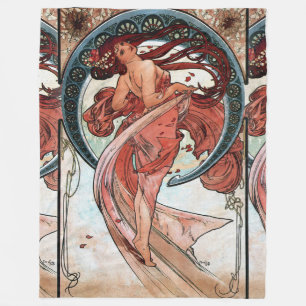 Cobertor De Velo Dança de Alfons Mucha 1898