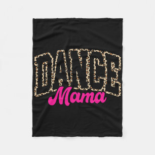 Cobertor De Velo Dança Mãe Leopardo Dançando Mamãe Mãe Meninas da V