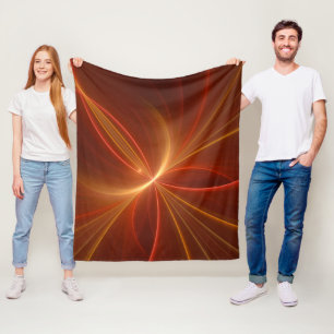 Cobertor De Velo Dançar Com A Arte Fractal Moderna Abstrato