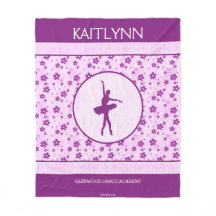 Dançarino de balé personalizado Purple Heart