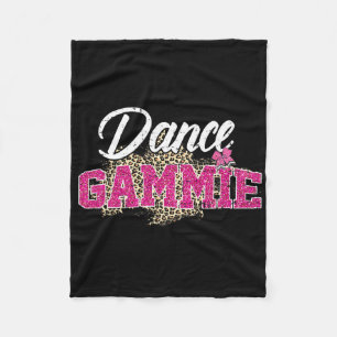 Cobertor De Velo Dance Gammie Leopard Funny Dancing Gammie Madre
