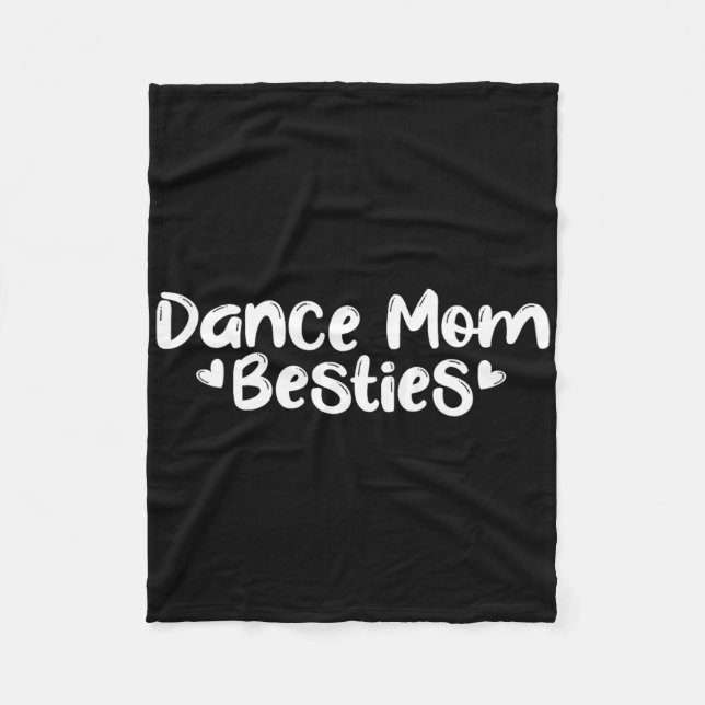 Cobertor De Velo Dance Mãe Besties Camisa Dançando Melhor Amigo Mat (Frente)