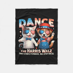 Cobertor De Velo Dance O Gato Engraçado Harris Wheimer Ladala Kamal