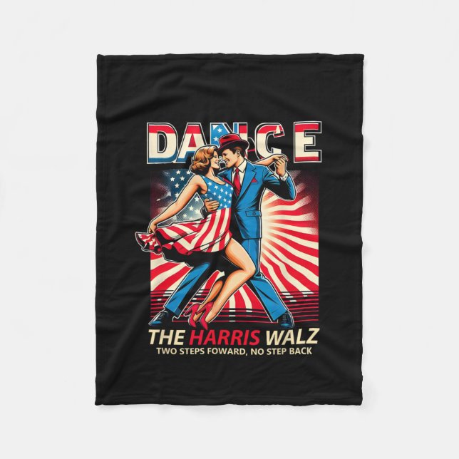 Cobertor De Velo Dance O Harris Wheimer Dois Passos Em Frente Sem P (Frente)