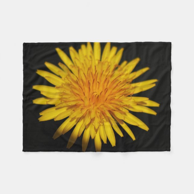 Cobertor De Velo Dandelion Flower fbcna (Frente (Horizontal))