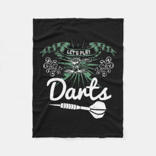 Cobertor De Velo Dardos - Vamos Jogar Dardos
