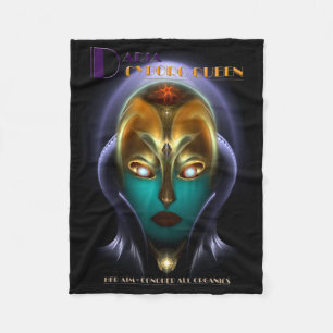 Cobertor De Velo Daria Cyborg Queen Fleece Blanket