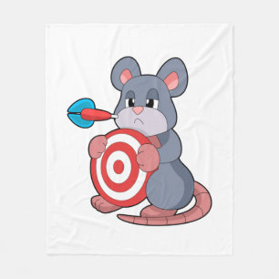 Cobertor De Velo Dartboard Dart Mouse Darts