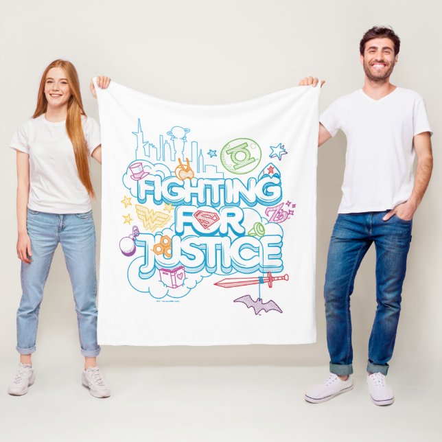 Cobertor De Velo DC Super Hero Girls Lutando Pela Justiça (In Situ)