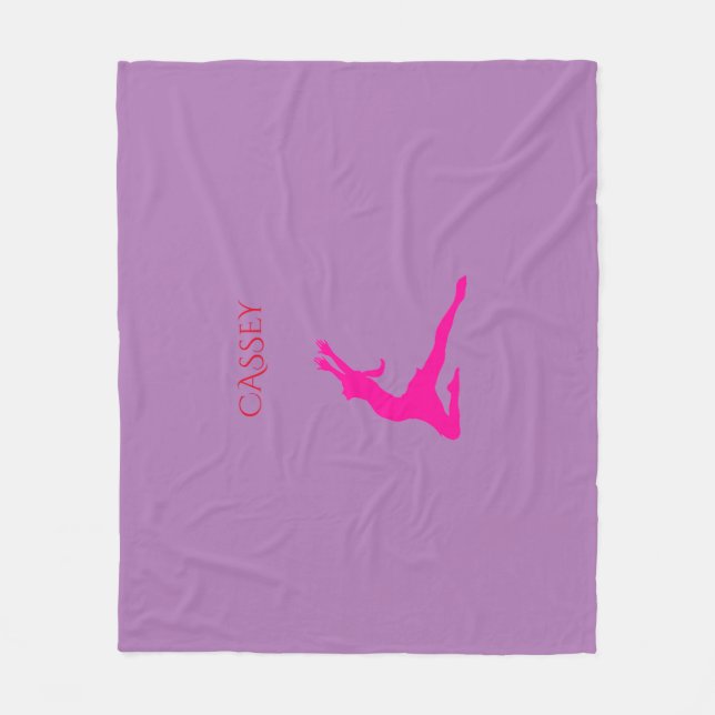 cobertor de velo de dança. (Frente)