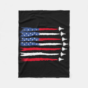 Cobertor De Velo De Julho Patriótico, Azul Branco Azul-Americano, B