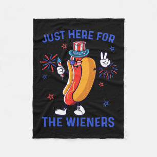 Cobertor De Velo De Julho Wieners Eua American Flag Patriotic Men B