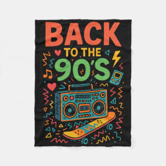 Cobertor De Velo De Volta À Antiga Escola Da Vintage Retro Dos Anos